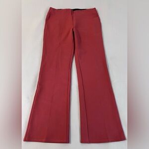 SOFT SURROUNDINGS Pants Womens Sz M  Perfect Ponte Pull-on Bootcut Stretch Coral